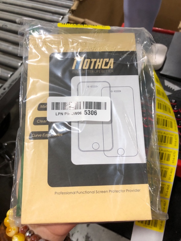 Photo 1 of Mothca Matte Glass Screen Protector for iPhone 14 Pro Anti-Glare & Anti-Fingerprint Tempered Glass Clear Film Case Friendly Easy Install Bubble Free for iPhone 14 Pro 6.1-inch (2022)-Smooth as Silk