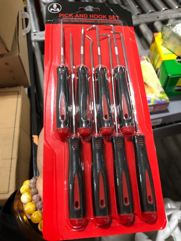 Photo 1 of Rxoyosk 8PCS Precision Pick Set - Easy Removal Tool for Automotive Oil Seals, O-Rings, and Gaskets, Lock Pick Set, Picks, Pick Tool
