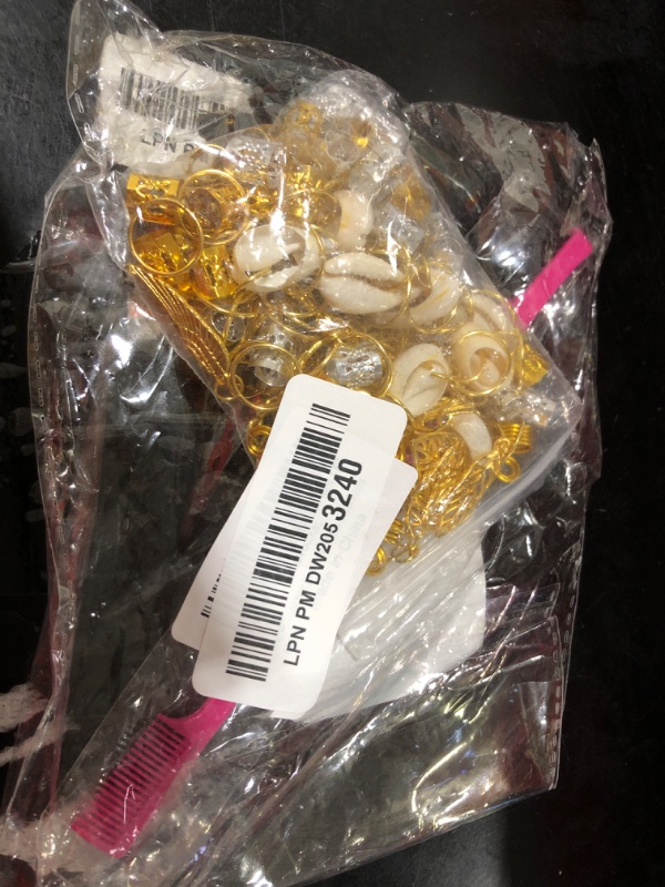 Photo 1 of 140 PCS Loc Hair Jewelry for Women Braids, Dreadlock Accessories Metal Sliver Gold Hair Cuffs Decorations