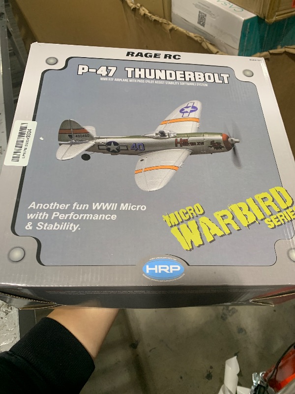 Photo 1 of Rage RC P-47 Thunderbolt Micro RTF Airplane