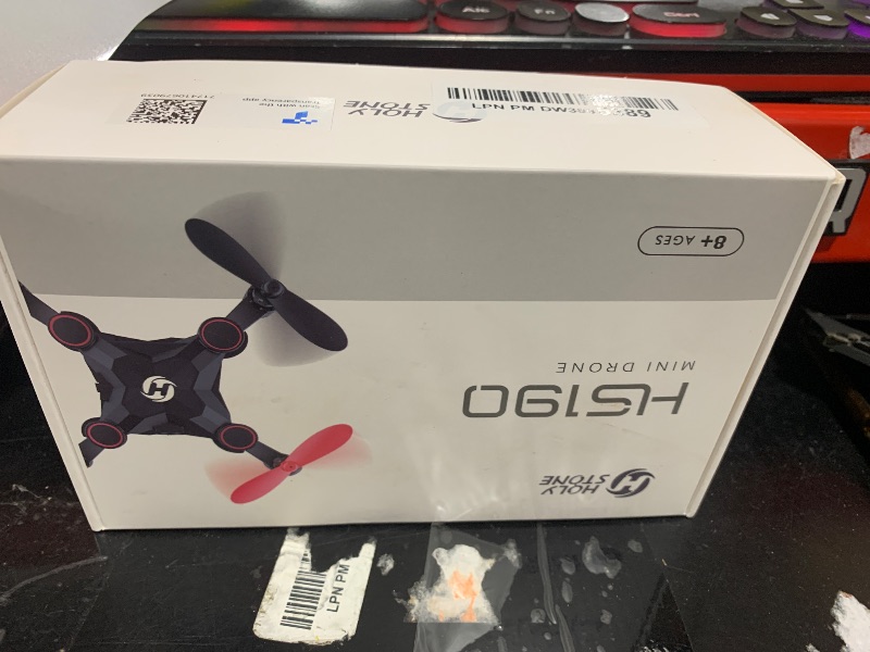 Photo 1 of Holy Stone HS190 Foldable Mini Nano RC Drone for Kids Gift Portable Pocket Quadcopter with Altitude Hold 3D Flips and Headless Mode Easy to Fly for Beginners