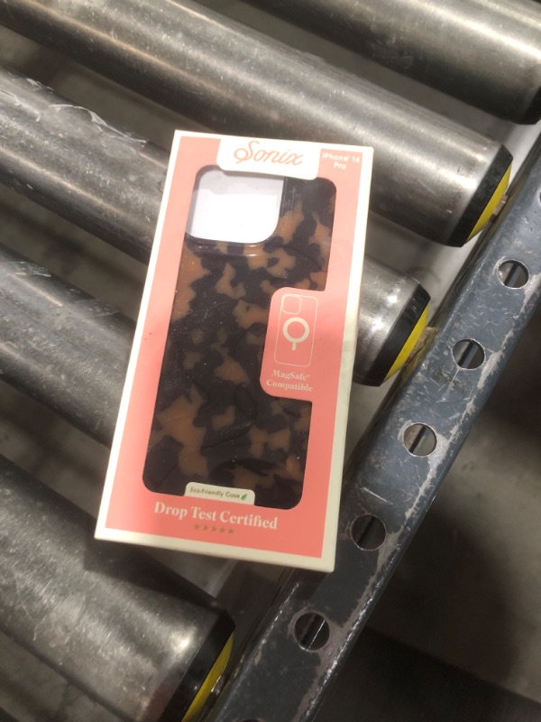 Photo 1 of Sonix Case for iPhone 16 Pro | Compatible with MagSafe | 10ft Drop Tested | Tortoiseshell | Brown Tort