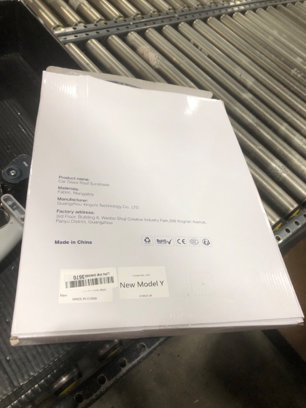 Photo 1 of REEVAA 2025 Tesla New Model Y Juniper Sunshade Roof [No Gaps, No-Sagging] Magnetic-Mid Design New Tesla Y Must-Have Accessories Heat Insulation Foldable Glass Shade for 2025 2026 New Model Y, Black
