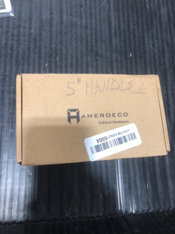 Photo 1 of Amerdeco 10 Pack Matte Black Cabinet Pulls 5 Inch(128MM) Hole Centers Kitchen Cabinet Handles Hardware Kitchen Handles for Cabinets Cupboard Handles Drawer Pulls ZH0041
