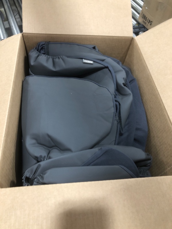 Photo 1 of HChengkikz Car Seat Covers Full Set,Breathable and Waterproof Napa Leather Car Seat Cover,Interior Universal Fit for Cars,Sedans,SUVs,Vans,Trucks(Full Seat,Grey,N3)