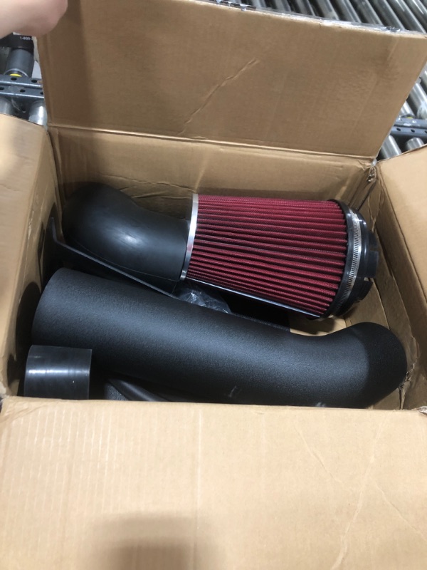 Photo 1 of BAGARAATAN 4" Cold Air Intake System with Heat Shield for 1999-2006 Chevy/GMC V8 4.8L 5.3L 6.0L Silverado 1500/2500/3500 - High Flow Air Filter Kit, Improved Horsepower & Throttle Response