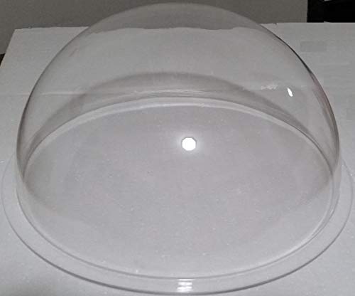 Photo 1 of SUPREMETECH Acrylic Dome/Plastic Hemisphere - Clear - 15" Diameter, 3/4" Flange with No Pre-Drilled Holes