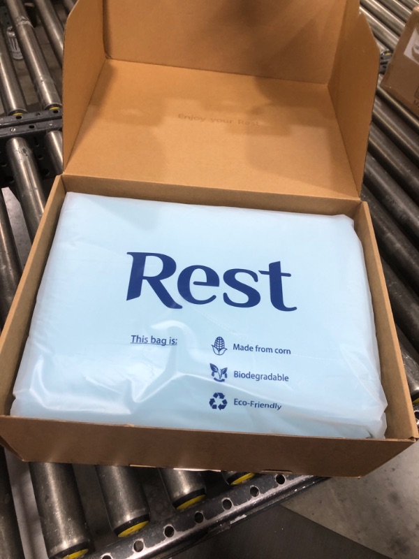 Photo 1 of REST® Evercool® Cooling Comforter, King/Cali King, Blanket for Hot Sleepers, All Season Bedding to Keep Cool for Night Sweats, Breathable Lightweight Duvet, 106x90 Inches, Aqua Blue