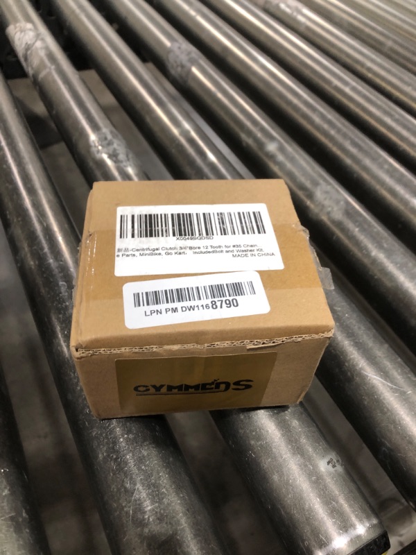 Photo 1 of Centrifugal Clutch 3/4" Bore 12 Tooth for #35 Chain, Fit for 3/4" Bore Pedator 212cc, Honda GC GX and Most 2-6.5HP Small Engines performance Parts, MiniBike, Go Kart, Included Bolt and Washer Kit.