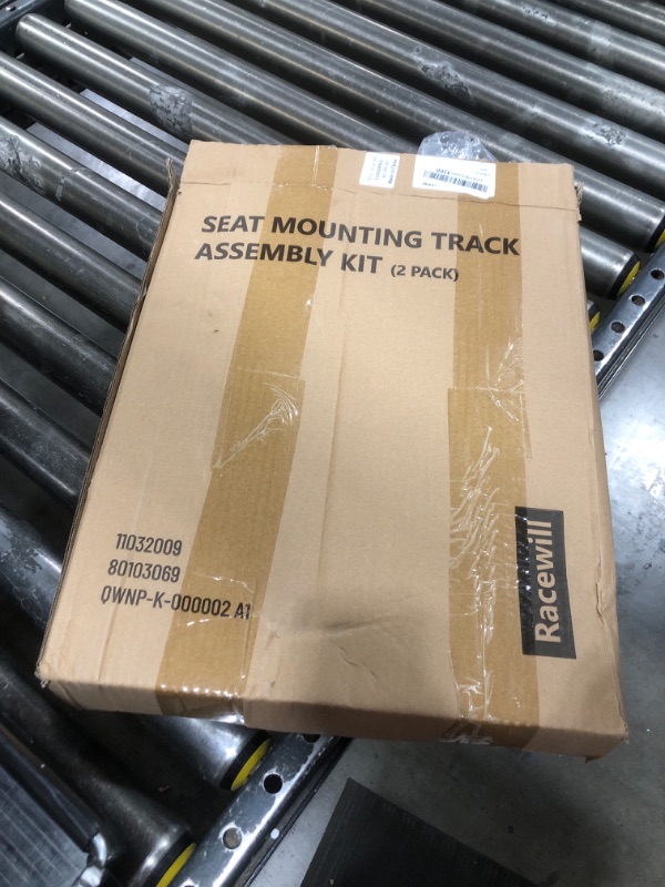 Photo 1 of Racewill Slider Seat Track Set of 2 with Seat Mounting Hardware kit, Universal Seat Slider Compatible with Sparco, NRG, Bucket Seat and Racing Seat