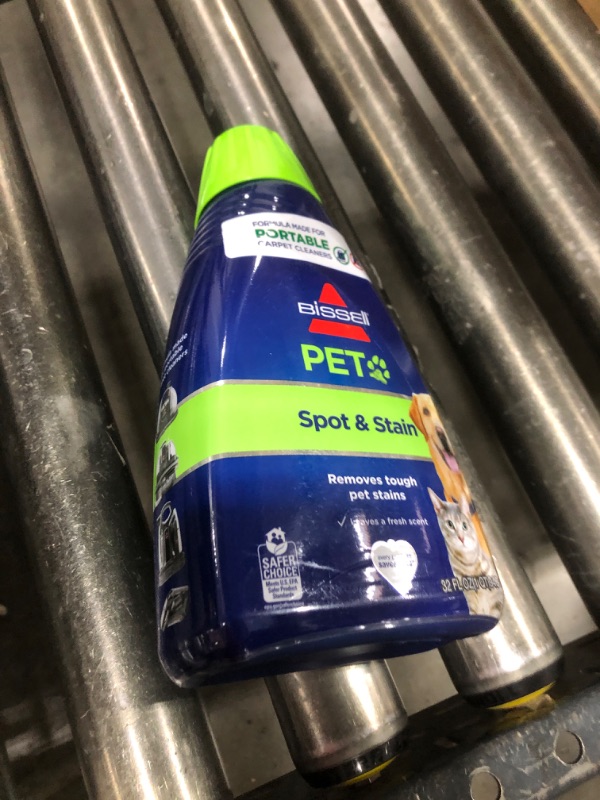 Photo 1 of Bissell 74R7 Pet Stain & Odor Portable Machine Formula, 32-Ounce, Fl Oz