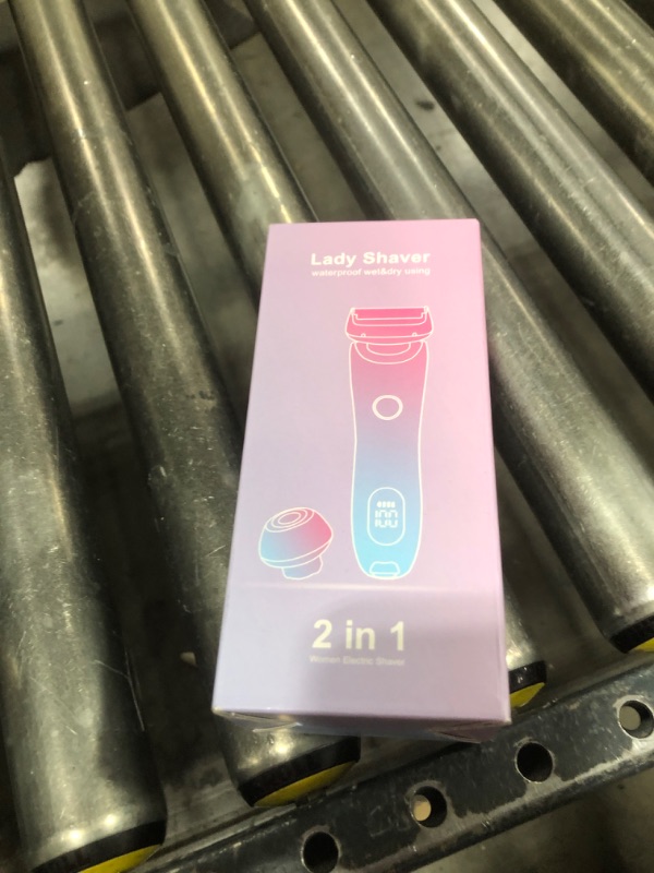 Photo 1 of 3 in 1 Livora Electric Shaver for Women, LED Display Solis Razor for Women, Slickglide Pro Electric Razor, BeautiBloom, Rechargeable Trimmer for Bikini, Portable, Waterproof, Legs, Body, Wet/Dry