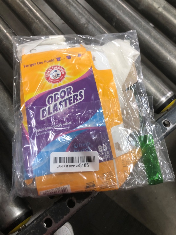 Photo 1 of Arm & Hammer Odor Blaster Sheets Fresh Burst 80ct