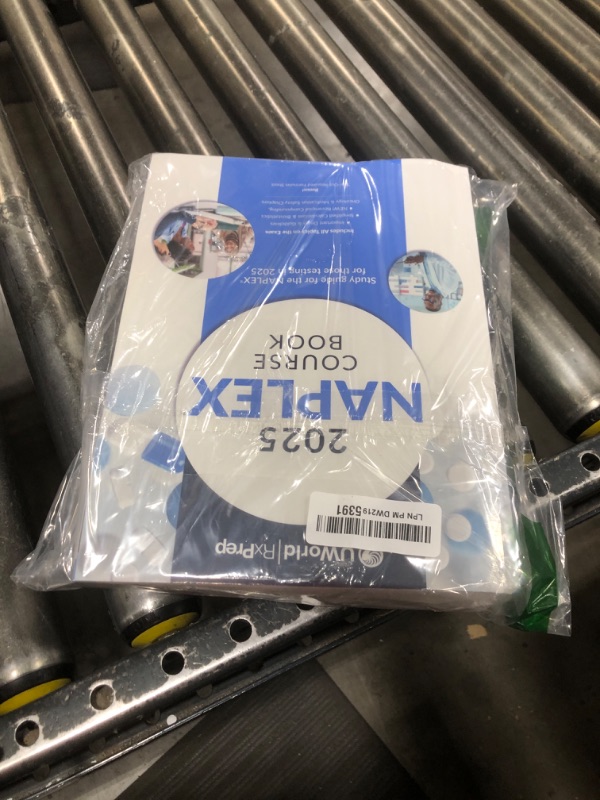 Photo 1 of UWorld RxPrep's 2025 NAPLEX Course Book for Pharmacist Licensure Exam Preparation