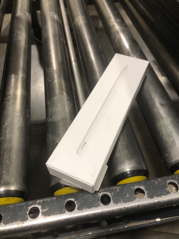 Photo 1 of Apple Pencil (2nd Generation): Device Compatibility Check Required - Pixel-Perfect Precision, Perfect for Note-Taking, Drawing, and Signing documents. Attaches, Charges, and Pairs magnetically.