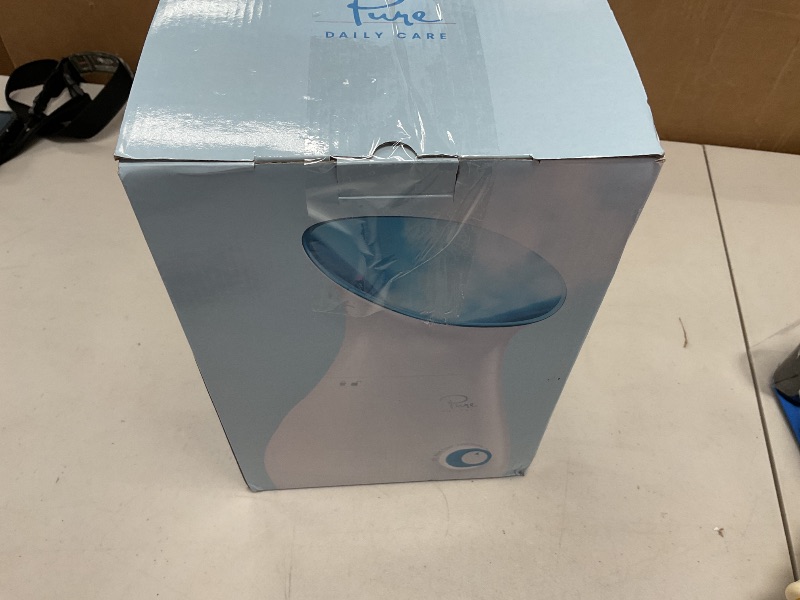 Photo 1 of NanoSteamer Large 3-in-1 Nano Ionic Facial Steamer with Precise Temp Control - Humidifier - Unclogs Pores - Blackheads - Spa Quality - Bonus 5 Piece Stainless Steel Skin Kit (Teal)