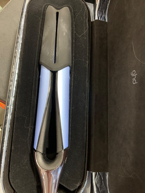 Photo 1 of ghd Chronos Styler ?1" Hair Straightener | Holiday Limited Edition ICY Blue | 3X Faster, High-Definition Results That Last 24hrs | 85% More Shine, 2X Less Frizz & No Heat Damage