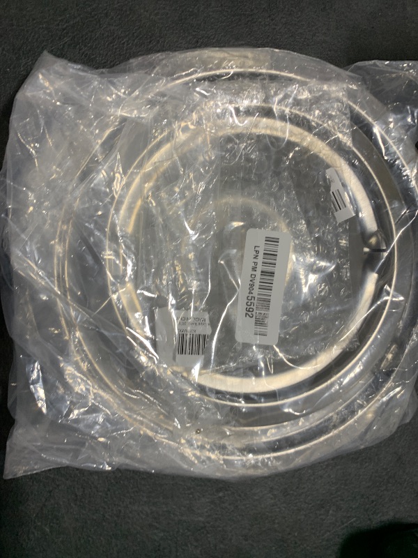 Photo 1 of Chrome Range Drip Pans compatible with GE, Hotpoint and Kenmore Electric Stove - Replacement for WB31T10010, WB31T10011 (4 Pack, 2pcs 6" and 2pcs 8")
