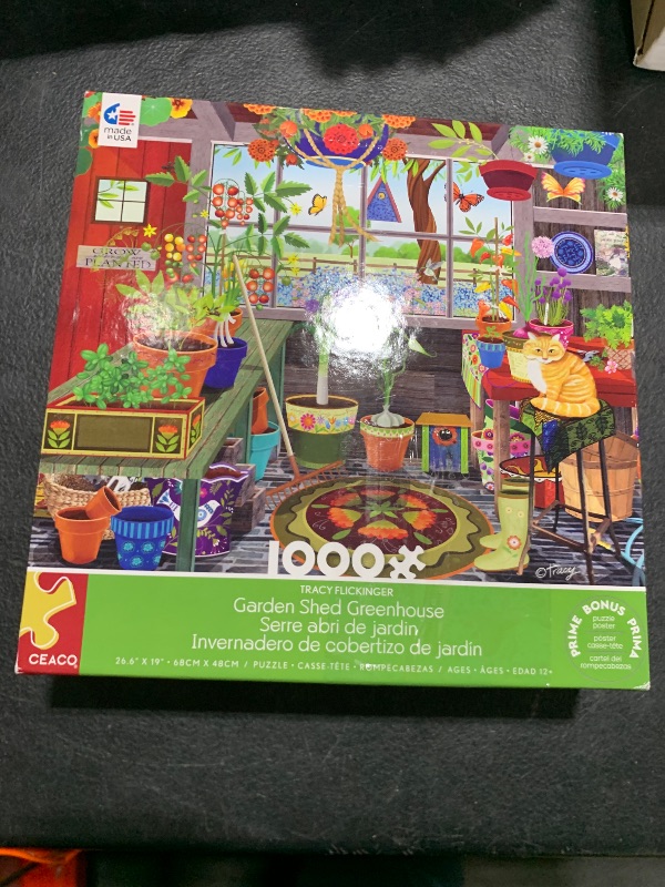 Photo 1 of Ceaco - Garden Shed Greenhouse - 1000 Piece Jigsaw Puzzle