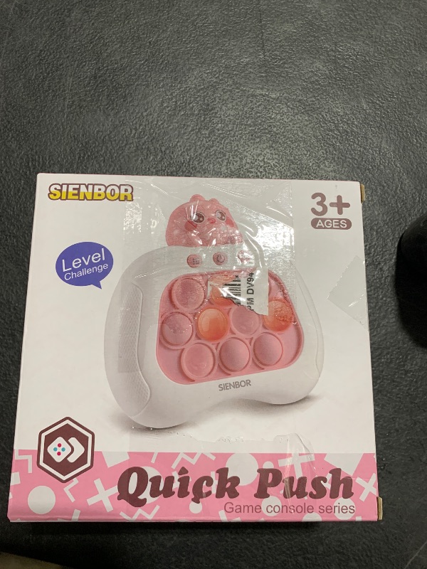 Photo 1 of SIENBOR Quick Push Game Console,4 Modes Games, A Toy Game Machine That Exercises Reaction Ability and Improves Concentration |Teens Boys & Girls Ages 3-12 Years Old & Up