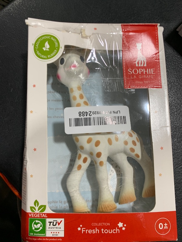 Photo 1 of Sophie la girafe, Fresh Touch | Handcrafted for 60 Years in France | Natural Rubber | Designed for Teething Babies | Awaken All 5 Senses | Easy to Clean