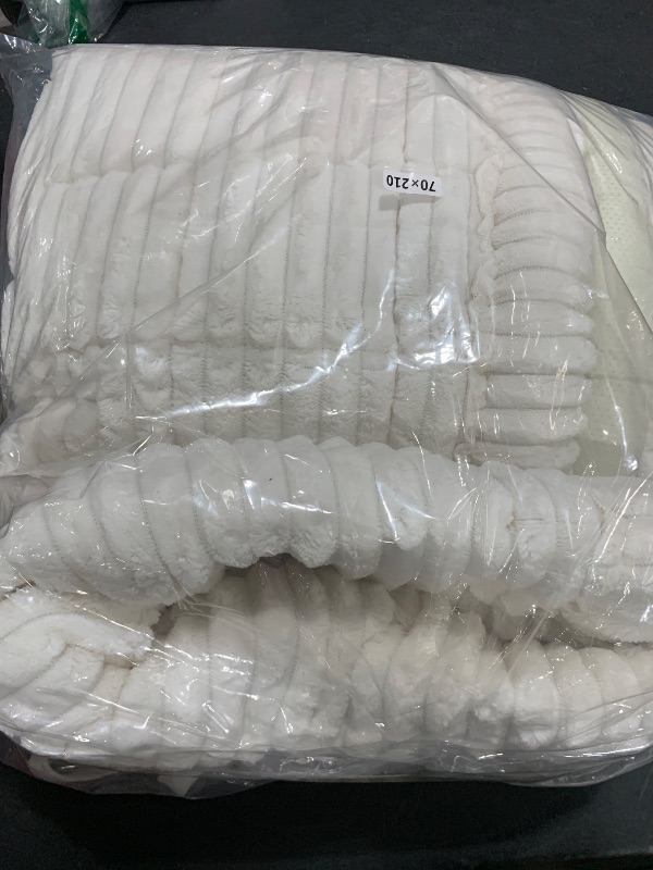 Photo 1 of Awjcsv Couch Cover for Dogs Washable, Fuzzy Pet Couch Covers for 3 Cushion Sofa Pet Friendly, Non Slip Sofa Cover (White, 27.6" x 82.7")