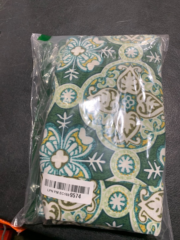 Photo 1 of FUNHOME Outdoor Chair Cushion Covers 2 Pack, No Insert! Patio Cushion Covers Replacement 20" x 18" x 4", Water Resistant Patio Chair Cushion Slipcovers, Green Medal (Covers ONLY)