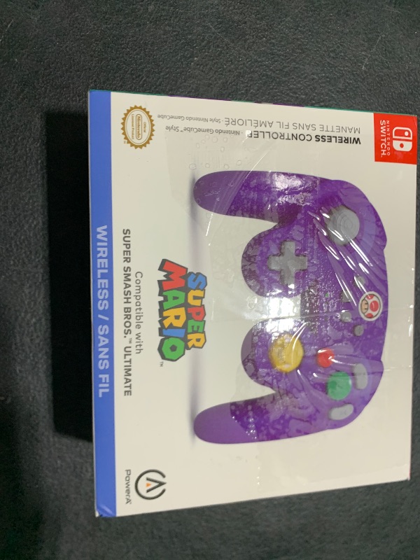 Photo 1 of PowerA GameCube Style Wireless Controller for Nintendo Switch - Toad