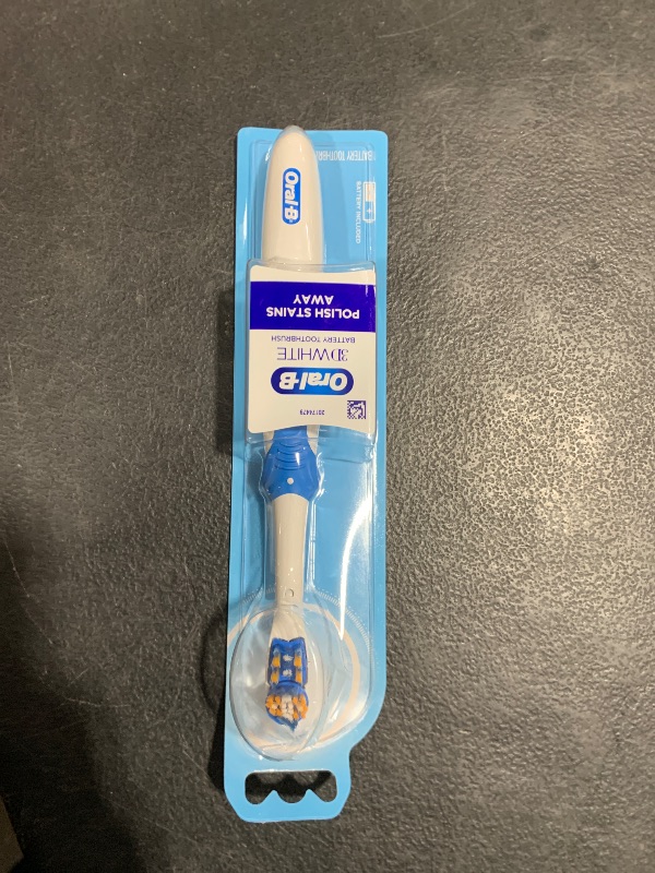 Photo 1 of Oral-B 3D White Action Power Toothbrush, 1 Count (Colors May Vary), Multi-colored
