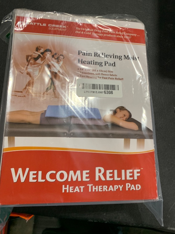 Photo 1 of Thermophore Battle Creek Welcome Relief Moist or Dry Heating Pad, 21" X 24", Washable, Fast-Heating