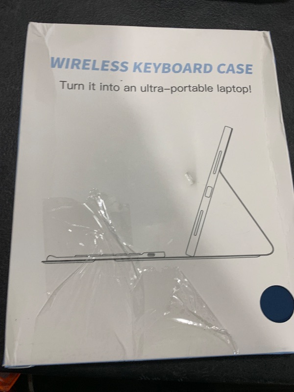 Photo 1 of Harvopu Compatible for iPad 11th 10th Generation Case with Keyboard, Folio Cover with Pencil Holder, Multi-Touch Trackpad, 7 Color Backlit, Detachable Keyboard for iPad (A16) 11th/10th Gen (Navy Blue)