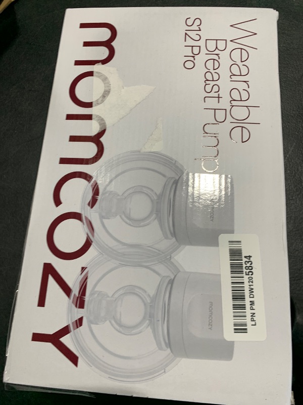 Photo 1 of Momcozy Hands-Free Breast Pump S12 Pro, Wearable & Portable Pump with Soft DoubleFit Flange, 3 Modes | 9 Levels Double Electric Pump, Smart Display, 24mm, 2 Pack, Cozy Pink