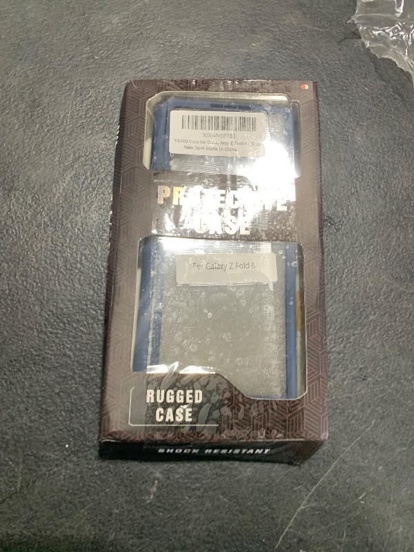 Photo 1 of VEGO Case for Galaxy Z Fold 6, with [Hinge Protection][Tempered Glass Privacy Screen Protector], Compatible with MagSafe, Magnetic Anti-Spy Shockproof Cover for Samsung Galaxy Z Fold 6 - Blue