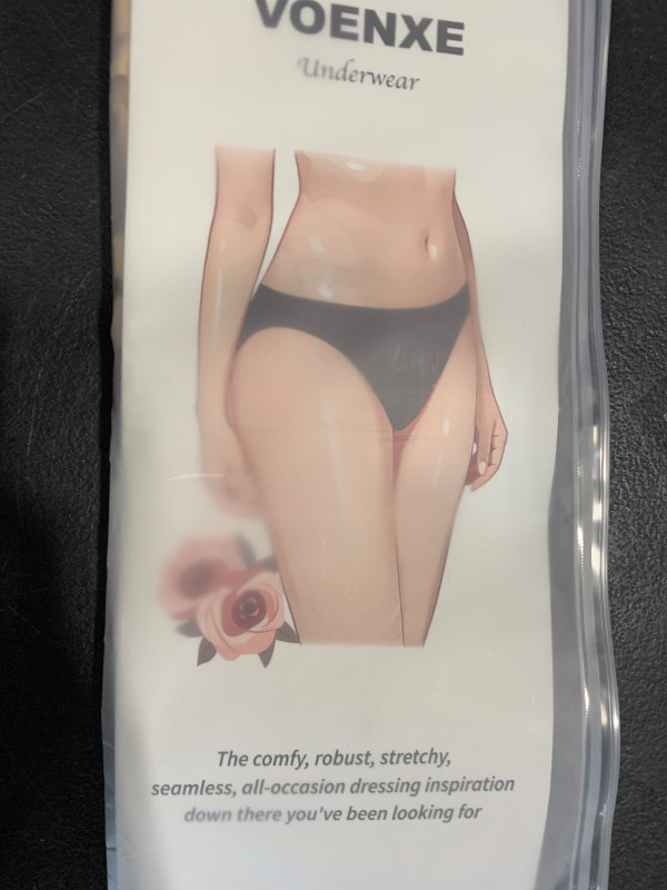 Photo 1 of voenxe Nude Women's Seamless Women Underwear Thongs,No Show Ladies Thong,No Line Comfortable Breathable Panties,Invisible Skin Undies Underpants for Female, 5-Pack