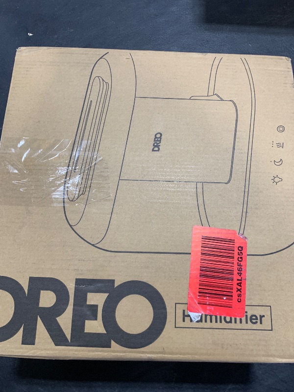 Photo 1 of Dreo Humidifiers for Bedroom, Top Fill 4L Supersized Cool Mist Humidifier, 32H Runtime, 28 dB Quiet Ultrasonic Air Humidifier for Large Room, Plants, Baby Nursery, Indoor, Night Light, Easy to Clean
