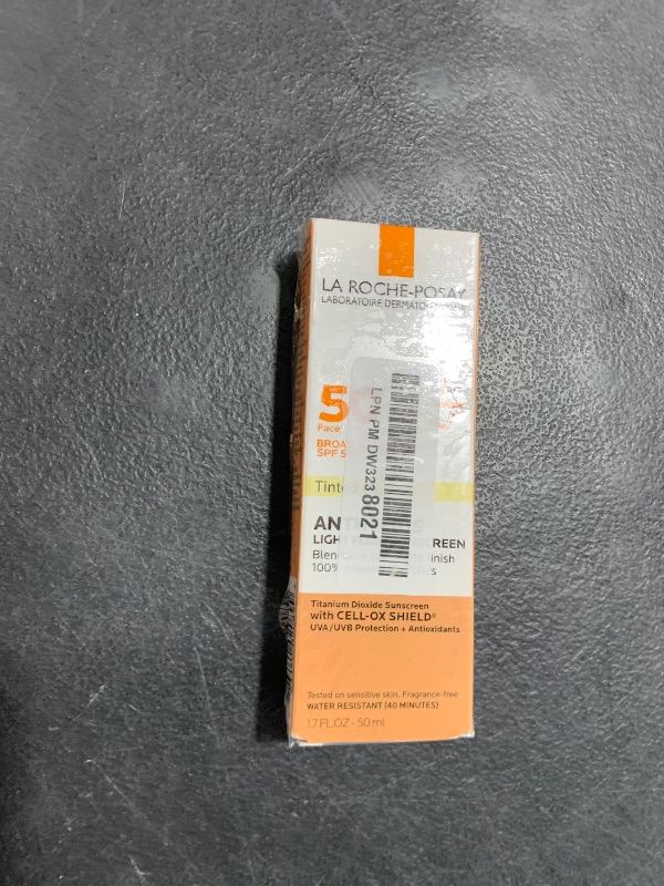 Photo 1 of La Roche-Posay Anthelios Tinted Sunscreen SPF 40+, Broad Spectrum SPF + Antioxidants, Titanium Dioxide & Zinc Oxide Sunscreen, 4 Flexible Shades With No White Cast, Oil Free & Oxybenzone Free
