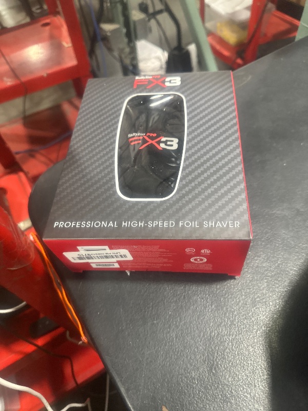 Photo 1 of BaBylissPRO Barberology Double Foil Shaver FXX3SB FX3 Professional High-Speed Electric Shaver