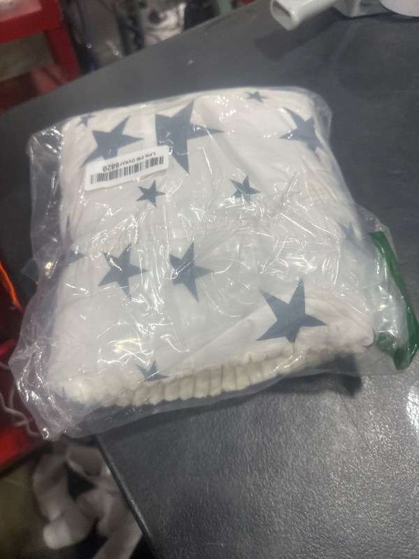 Photo 1 of LENOTEX Breastfeeding Pillows Cotton Nursing Arm Pillow Skin-Friendly Feeding Pillow Mini Arm Pillow for Breastfeeding Washable Nursing Pillow for Bottle Feeding (Grey Stars with White Background)