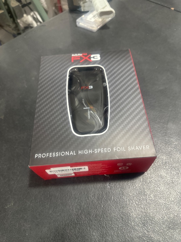 Photo 1 of BaBylissPRO Barberology Double Foil Shaver FXX3SB FX3 Professional High-Speed Electric Shaver