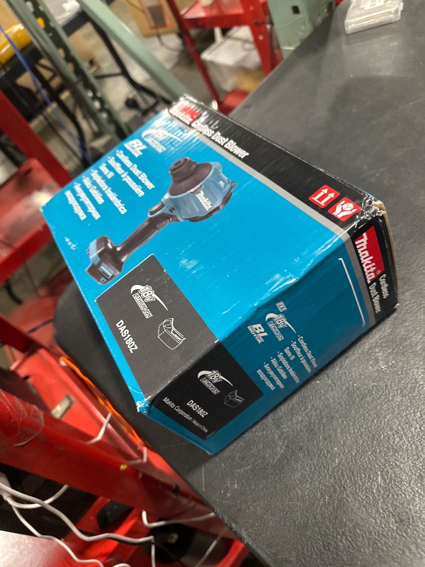 Photo 1 of Makita DAS180Z 18V Li-ion LXT Brushless Dust Blower – Batteries and Charger Not Included