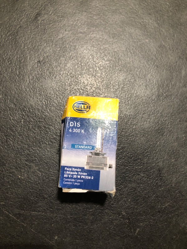 Photo 1 of HELLA D1S 4300 K Xenon Standard Bulb, (85V, 35W)