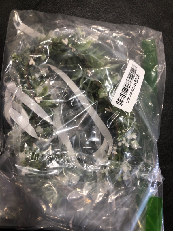 Photo 1 of UKYLIN Flower Crown for Girls, Flower Headband Wreath for Wedding, Baby Shower, Family Photos and Fancy Gala