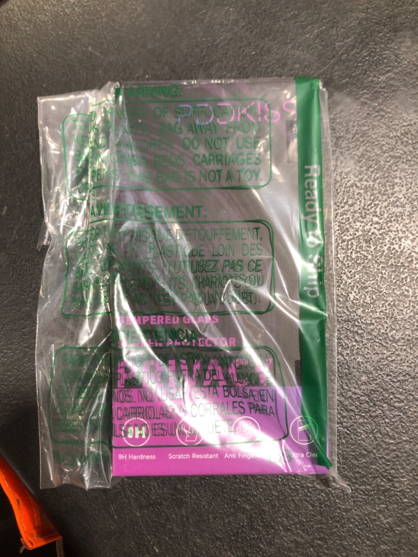 Photo 1 of PDDKISS Compatible for iPhone 16 Privacy Screen Protector Tempered Glass 6.1 Inch, Purple Gradient Anti Spy Anti Blue Light HD Easy Installation