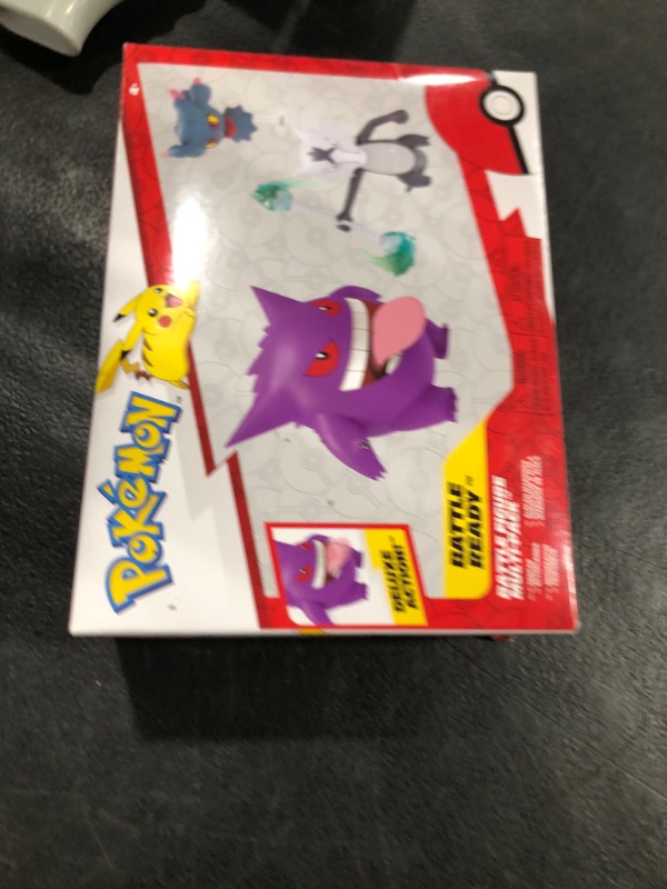Photo 1 of Pokemon Battle Figure 3 Pack - Features 2-Inch Misdreavus and Alolan Marowak and 3-Inch Gengar Battle Figures