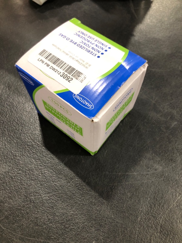 Photo 1 of 100 Pack 22 Gauge 1.5in Lab Accessories,Individually Sealed Supplies