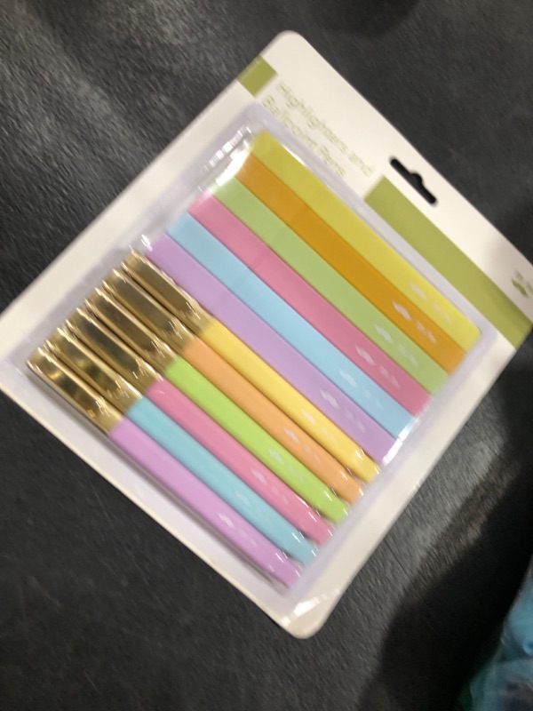 Photo 1 of Mr. Pen Aesthetic Highlighter Pens - 12 Pack, Pastel Color No Bleed, Black Ink Bible Pens for Bibles