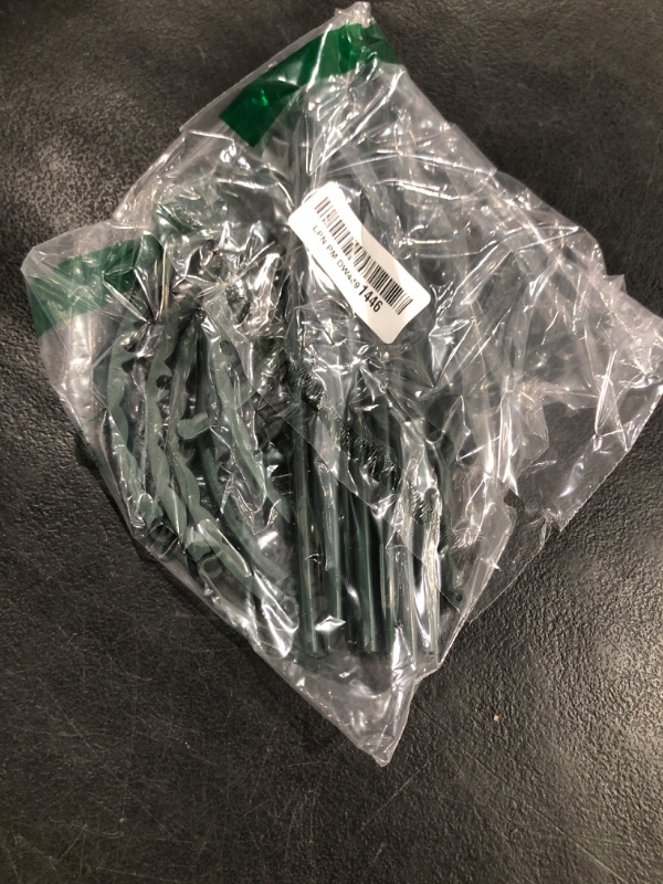 Photo 1 of 12Packs Plant Support Stakes Half Round Plant Stakes for Indoor Plants, Stackable 3 Tier Garden Flower Support, Plant Cages for Tomato,Monstera, Peony, Hydrangea, Climbing Plants