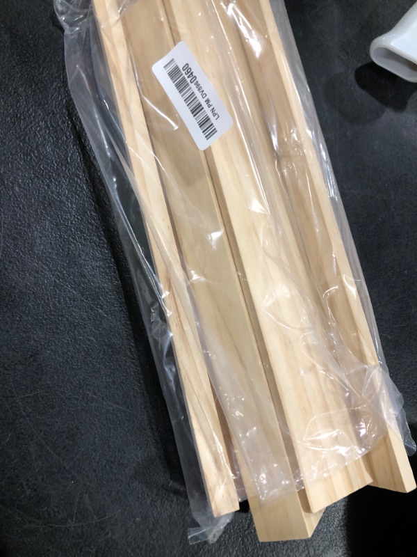 Photo 1 of Yuanhe Wooden Domino Trays Set of 4,Wood Domino Racks, Domino Holders for Domino Tiles, Mexican Train, Mahjong, Chicken Foot and Other Domino Games