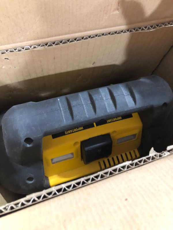 Photo 1 of DEWALT DXAEJ14-Type3 Digital Portable Power Station Jump Starter - 1600 Peak Amps with 120 PSI Compressor for Tires, Sports Equipment & Bikes, AC Charging Cube, 15W USB-A and 25W USB-C Power