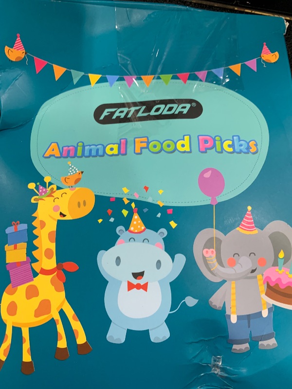 Photo 1 of Animal Food Picks for Kids Bento Box Accessories, FATLODA Fun Kids Food Picks, Cute Fruit Toothpicks for Kids Lunch Accessories, Reusable Lunchbox Picks for Kids Toddler
